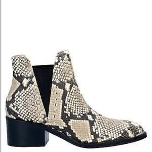 Steve Madden Animal Print Ankle Booties